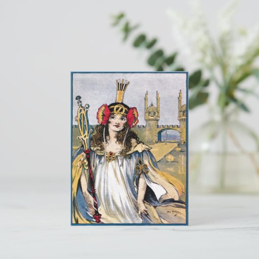 Verloren prinses van het Briefkaart Oz (Staand voorkant)