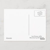 Verloren prinses van het Briefkaart Oz (Achterkant)