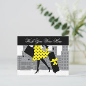 Verloren reizen briefkaart (Staand voorkant)