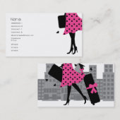 Verloren reizen visitekaartje (Voorkant / Achterkant)