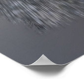 Verloren rode bladen poster (Hoek)