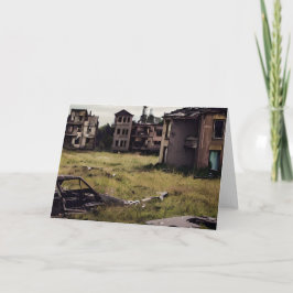 Verloren Ruimtes | Verlaten Post-Apocalyptische Ge Kaart