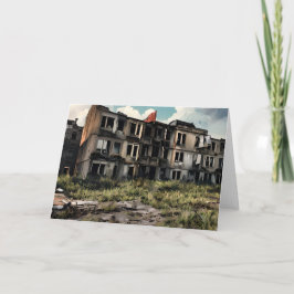 Verloren Ruimtes | Verlaten Post-Apocalyptische Ge Kaart