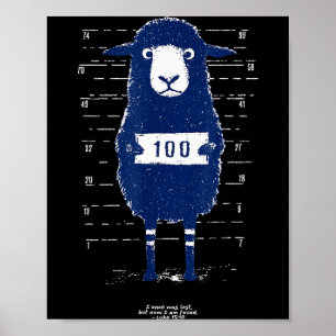 Verloren Schaap Ik Was Eens Verloren Maar Nu Ben I Poster