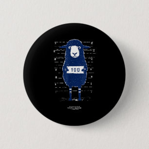Verloren Schaap Ik Was Eens Verloren Maar Nu Ben I Ronde Button 5,7 Cm