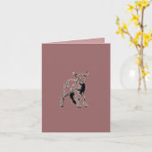 Verloren schapen begroeting kaart (Gele Bloem)