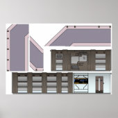 Verloren scheepshal poster (Voorkant)