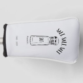Verloren shaker van zout - vind het golfheadcover