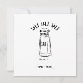 Verloren shaker van zout - vind het kaart (Voorkant)