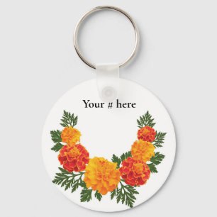 Verloren Sleutelhanger van het Label van identitei