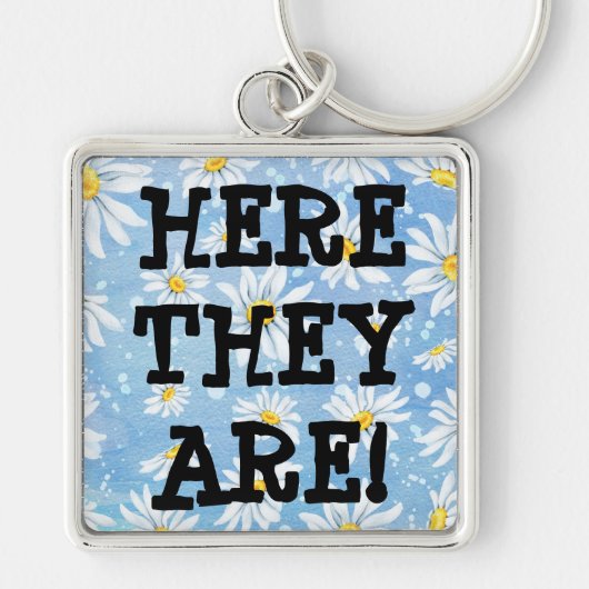 Verloren sleutels? Hier zijn ze!  Funny Sleutelhan Sleutelhanger (Voorkant)