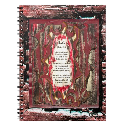 Verloren Souls Notitieboek (Voorkant)