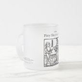 Verloren spellen #1 matglas koffiemok (Voorkant links)