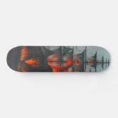Verloren spookpiratenschip persoonlijk skateboard (Horizontaal)