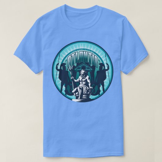 Verloren stad Atlantis T-shirt (Design voorkant)