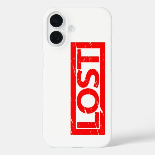 Verloren stempel Case-Mate iPhone case (Achterkant)