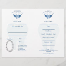 Verloren Tand Aandenken Notitie & Ontvangst voor K