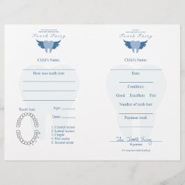 Verloren Tand Aandenken Notitie & Ontvangst voor K