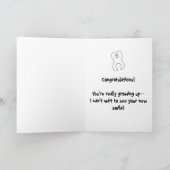 Verloren Tandjes Glimlach Kind Congr... - Geperson Kaart (Binnen)