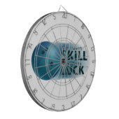 Verloren vaardigheden Win Luck Bowling Blue Dartbord (Voorkant Links)