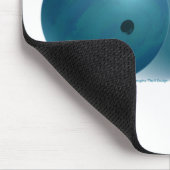 Verloren vaardigheden Win Luck Bowling Blue Muismat (Hoek)