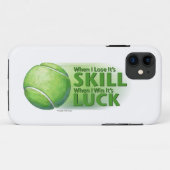 Verloren vaardigheden Win Luck Tennis Ball Case-Mate iPhone Case (Achterkant (horizontaal))