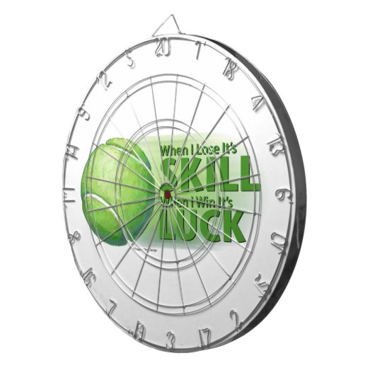 Verloren vaardigheden Win Luck Tennis Ball Dartbord (Voorkant Rechts)