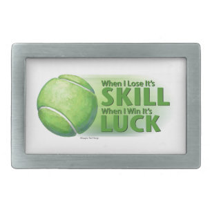 Verloren vaardigheden Win Luck Tennis Ball Gesp