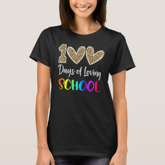 Verloren van 100 dagen schoollooienleraar t-shirt