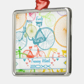 Verloren van de rolweerstand en het jaar metalen ornament (Links)