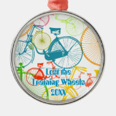 Verloren van de rolweerstand en het jaar metalen ornament (Voorkant)