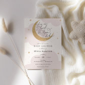 Verloren van het Baby shower van de Moon en van de Kaart