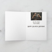 Verloren verjaardag verlate Fun Fox Sake Kaart (Binnen)