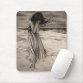 Verloren voetstappen Mousepad Muismat (Met muis)