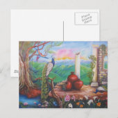 Verloren wereld briefkaart (Voorkant / Achterkant)