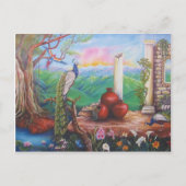 Verloren wereld briefkaart (Voorkant)