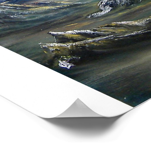 Verloren wereld poster (Hoek)