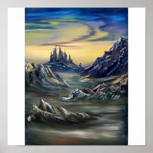 Verloren wereld poster (Voorkant)