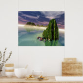 Verloren wereld poster (Keuken)