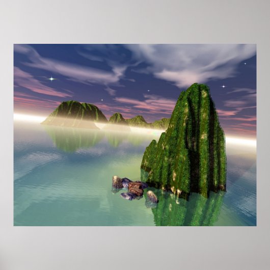 Verloren wereld poster (Voorkant)