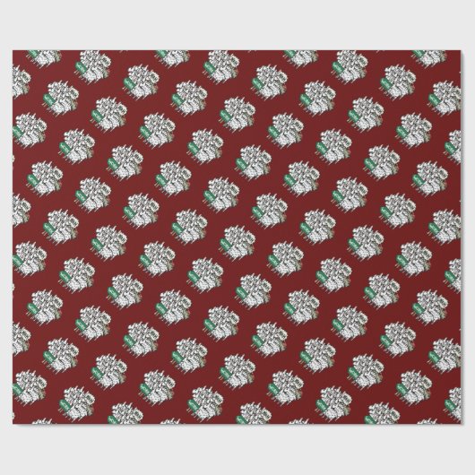 Verloren werk cadeaupapier (Vlak)