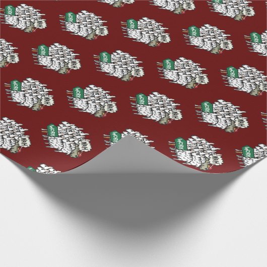 Verloren werk cadeaupapier (Hoek)