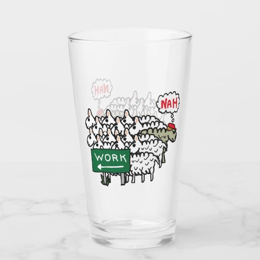 Verloren werk glas (Voorkant)