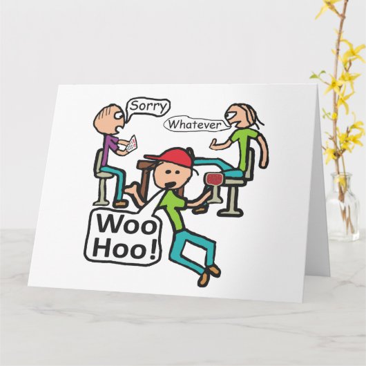 Verloren werk kaart (Gele Bloem)