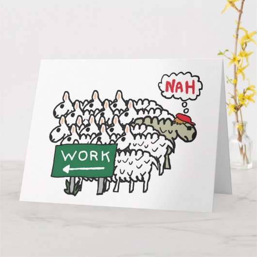 Verloren werk kaart (Gele Bloem)