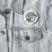 Verloren werk ronde button 5,7 cm (In situ)