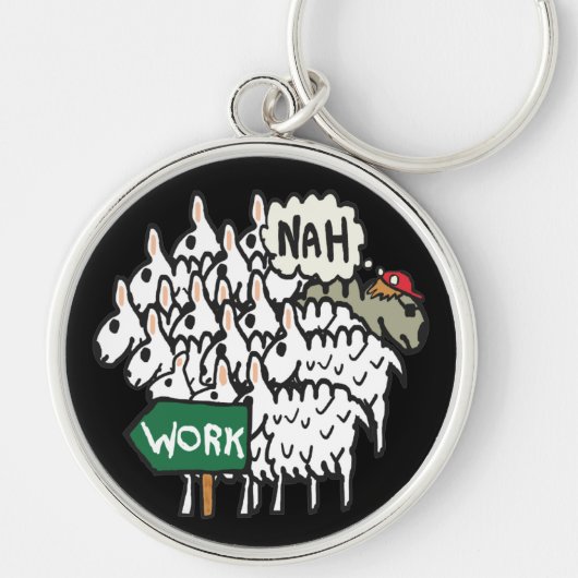 Verloren werk sleutelhanger (Voorkant)