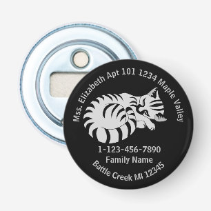 Verloren White Tiger Kitten Family Home Address Bo Button Flesopener