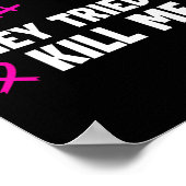 Verloren ze behielden mijn leven Borstkanker Overl Poster (Hoek)