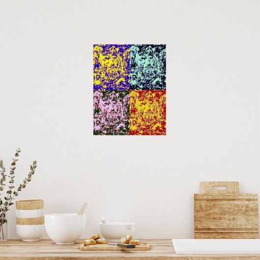 Verloren zielen poster (Keuken)